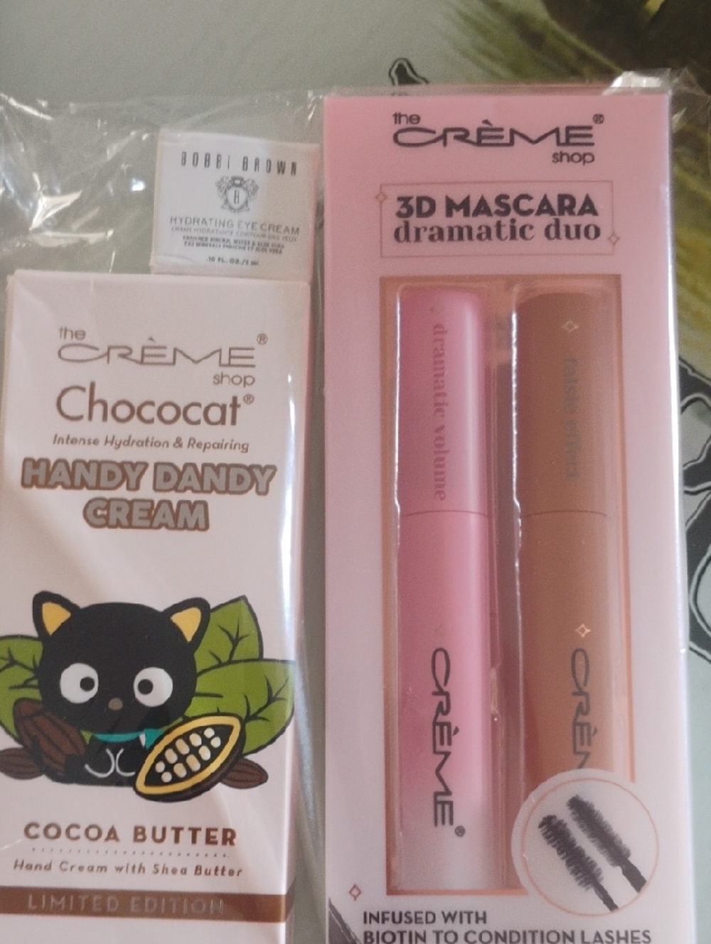 Creams and such.....